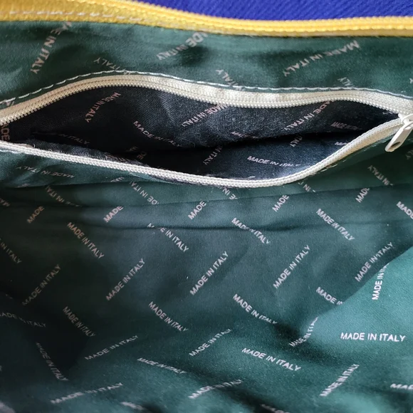 Vera Pelle Tan Leather Shoulder Bag - Picture 8 of 12